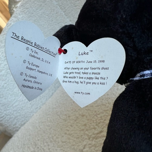 Ty Beanie Babies Luke The Lab - Picture 8 of 11